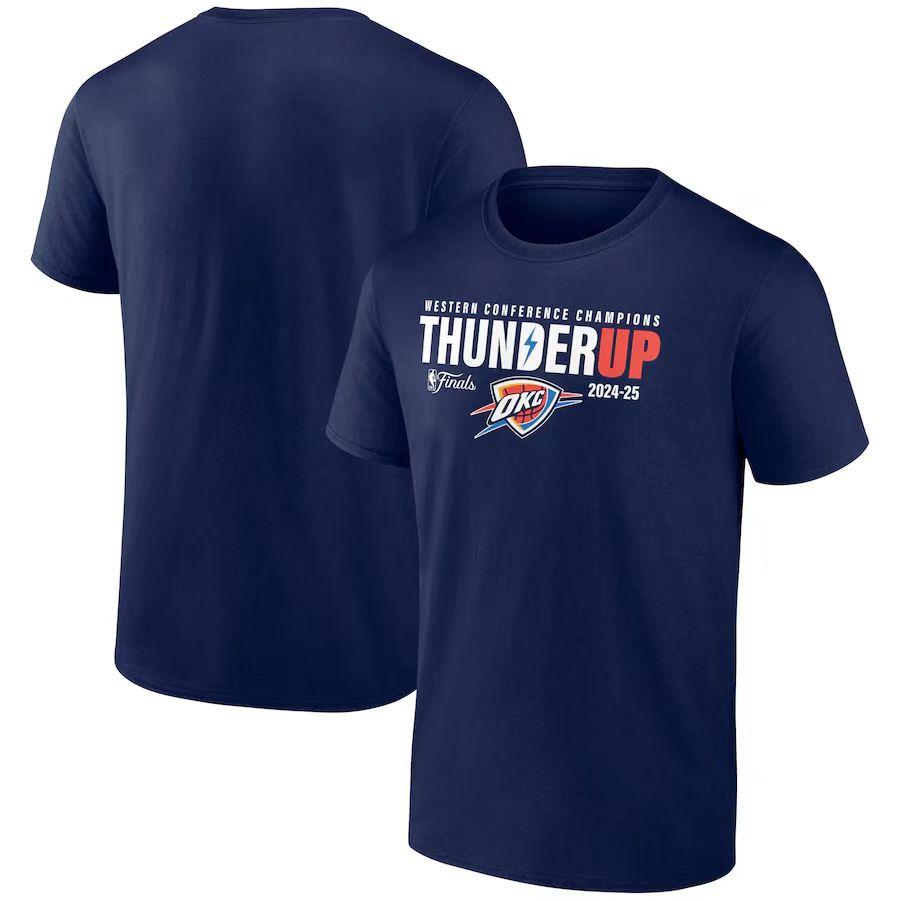 Men Oklahoma City Thunder  short T Shirt 2025 style 28